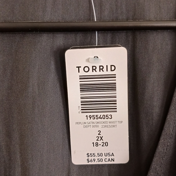 Torrid Blouse - Picture 2 of 3